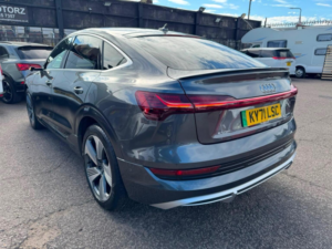 2021 Audi E-Tron 55 S Line Sportback Auto Quattro 5dr 95kwh (11kw Charger) in Grey — image 6