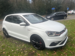 2016 Volkswagen Polo 1.8 Tsi Bluemotion Tech Gti in White — image 2