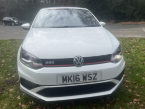 2016 Volkswagen Polo 1.8 Tsi Bluemotion Tech Gti in White — image 3