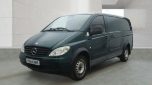 2004 Mercedes-Benz Vito 2.1 111cdi Long Panel Van Lwb 5dr in Green — image 2