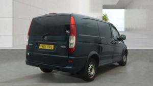 2004 Mercedes-Benz Vito 2.1 111cdi Long Panel Van Lwb 5dr in Green — image 4