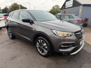 2019 Vauxhall Grandland X 1.2 Turbo Gpf Sport Nav SUV 5dr Petrol Auto Euro 6 (s/s) (130 Ps) in Grey — image 3