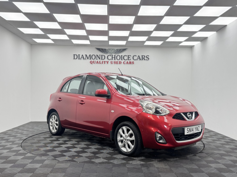 2014 Nissan Micra 1.2 Acenta in Red — image 1