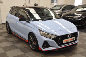 2022 Hyundai I20 1.6 T-Gdi N Euro 6 (s/s) 5dr in Blue — image 3