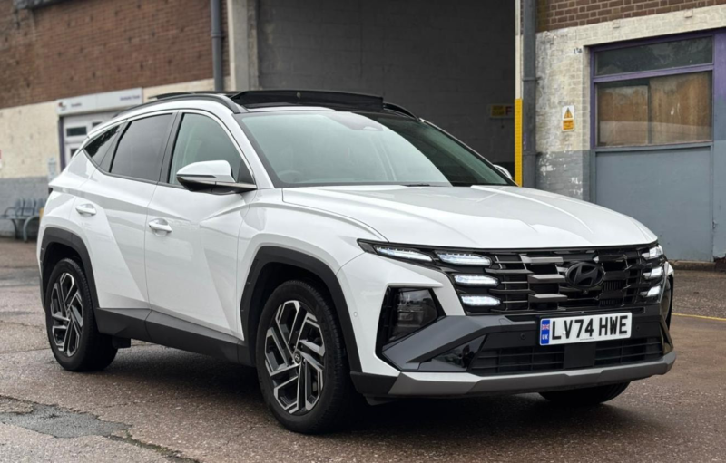 2024 Hyundai Tucson 1.6 T-Gdi Mhev Ultimate SUV 5dr Petrol Hybrid Dct Euro 6 (s/s) (160 Ps) in White — image 1