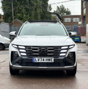 2024 Hyundai Tucson 1.6 T-Gdi Mhev Ultimate SUV 5dr Petrol Hybrid Dct Euro 6 (s/s) (160 Ps) in White — image 2