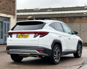 2024 Hyundai Tucson 1.6 T-Gdi Mhev Ultimate SUV 5dr Petrol Hybrid Dct Euro 6 (s/s) (160 Ps) in White — image 6