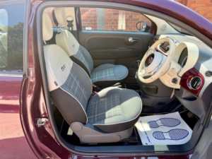 2016 Fiat 500 1.2 Lounge Euro 6 (s/s) 3dr in Red — image 3