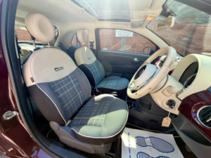 2016 Fiat 500 1.2 Lounge Euro 6 (s/s) 3dr in Red — image 4