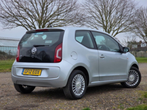 2012 Volkswagen Up! 1.0 High Up! Euro 5 3dr in Silver — image 4