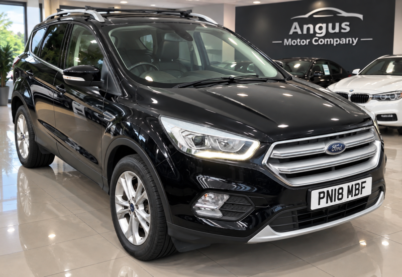 2018 Ford Kuga 1.5 Tdci Titanium SUV 5dr Diesel Manual Euro 6 (s/s) (120 Ps) in Black — image 1