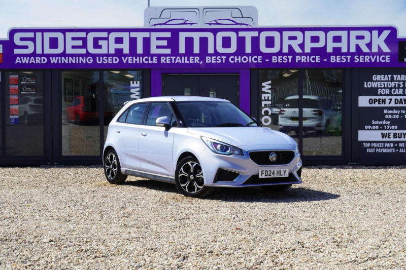 2024 MG Mg3 1.5 Vti-Tech Exclusive Nav Euro 6 (s/s) 5dr in Silver — image 1