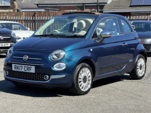 2017 Fiat 500c 0.9 500c My17 0.9 Twinair 85hp Lounge Convertible in Blue — image 2