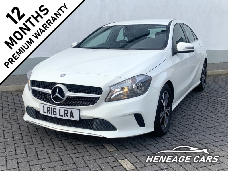 2016 Mercedes-Benz A Class 1.5 A180d Se 5-Door in White — image 1