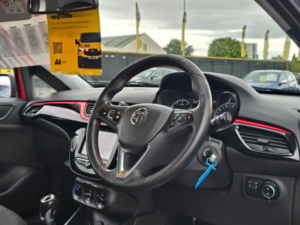 2016 Vauxhall Corsa 1.4i Ecoflex Sri Hatchback 3dr Petrol Manual Euro 6 (75 Ps) in Red — image 3