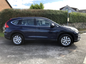 2015 Honda Cr-V 1.6 I-Dtec Se Turbo Diesel 6 Speed Manual - Full Service History - 2 Owners in Blue — image 2