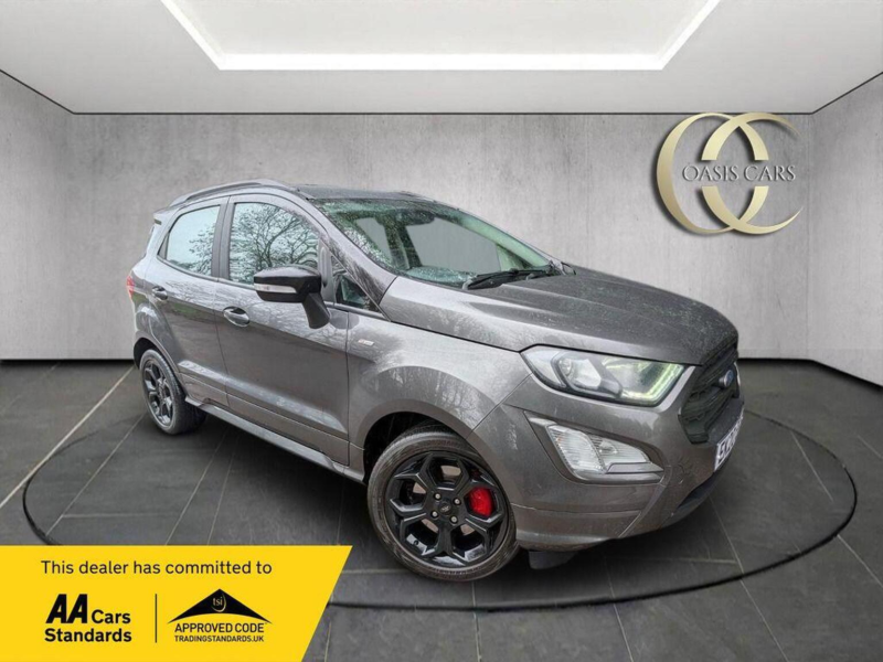 2020 Ford Ecosport 1.0t Ecoboost St-Line Euro 6 (s/s) 5dr in Grey — image 1