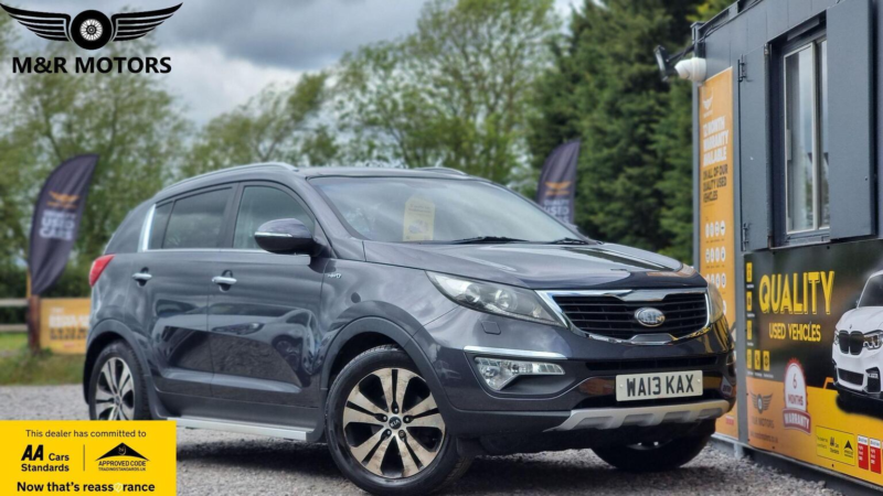 2013 Kia Sportage 2.0 Crdi Kx-3 AWD Euro 5 5dr in Silver — image 1