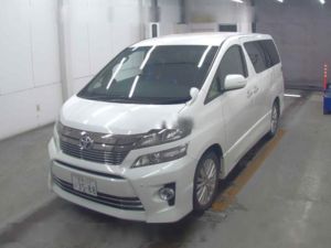 2012 Toyota Vellfire 3.5 Z G Edition Black Leather 7 Seats in White — image 2
