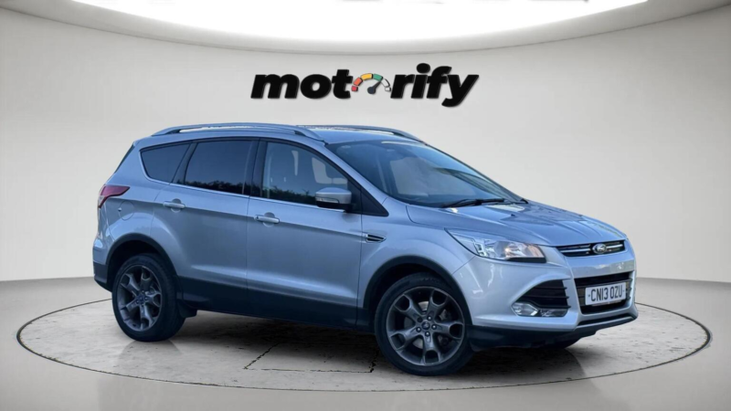 2013 Ford Kuga 2.0 Tdci Titanium AWD Euro 5 5dr in Silver — image 1