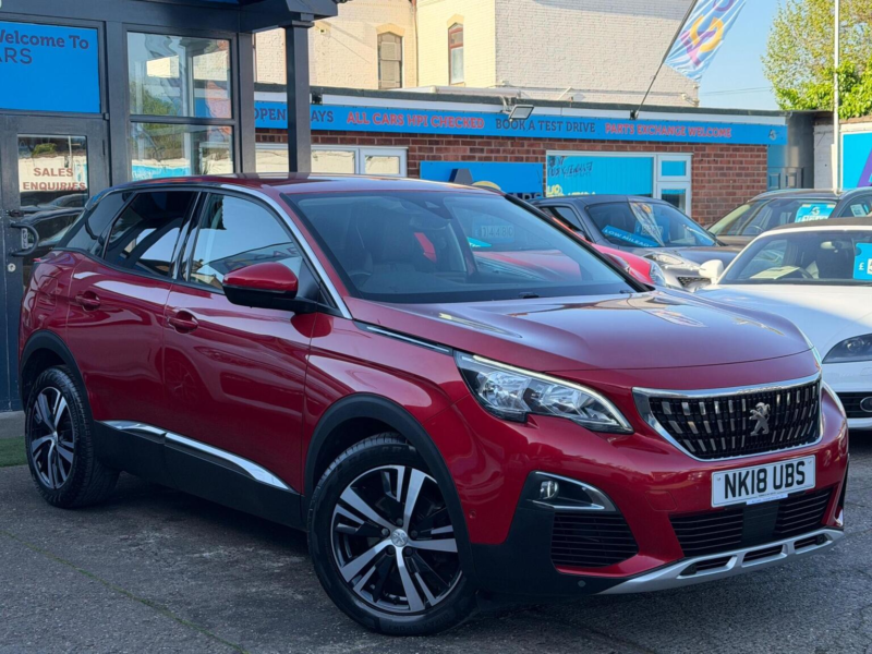 2018 Peugeot 3008 1.2 Puretech Allure Eat Euro 6 (s/s) 5dr in Red — image 1