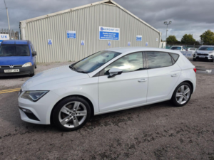 2018 SEAT Leon 1.8 Tsi Fr Technology Euro 6 (s/s) 5dr in White — image 3
