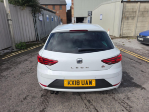 2018 SEAT Leon 1.8 Tsi Fr Technology Euro 6 (s/s) 5dr in White — image 5