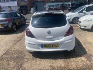 2010 Vauxhall Corsa 1.2i 16v Limited Edition 3dr (a/c) in White — image 6
