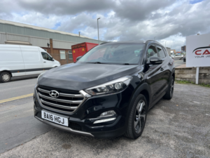 2016 Hyundai Tucson 1.6 Tucson Prem 1.6 T-Gdi 177ps in Black — image 5