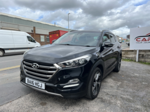 2016 Hyundai Tucson 1.6 Tucson Prem 1.6 T-Gdi 177ps in Black — image 6