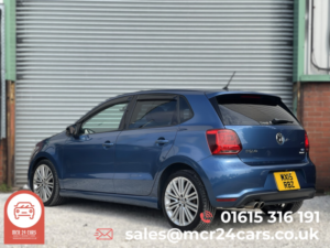 2015 Volkswagen Polo 2015 Volkswagen, VW Polo 1.4 Tsi Act Bluegt 5dr DSG Hatchback Petrol Automatic in Blue — image 2
