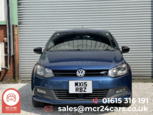 2015 Volkswagen Polo 2015 Volkswagen, VW Polo 1.4 Tsi Act Bluegt 5dr DSG Hatchback Petrol Automatic in Blue — image 6