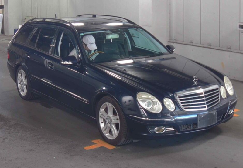 2008 Mercedes-Benz E Class Ref 8764 - In Transit Refundable Deposit Can Secure - Mercedes Benz W211 E Class E320 Cdi 39k! Japan in Blue — image 1