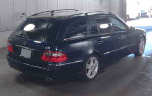 2008 Mercedes-Benz E Class Ref 8764 - In Transit Refundable Deposit Can Secure - Mercedes Benz W211 E Class E320 Cdi 39k! Japan in Blue — image 2