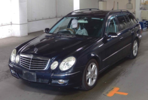 2008 Mercedes-Benz E Class Ref 8764 - In Transit Refundable Deposit Can Secure - Mercedes Benz W211 E Class E320 Cdi 39k! Japan in Blue — image 4