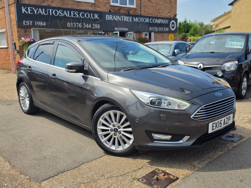 2015 Ford Focus 1.5 Tdci Titanium X Hatchback 5dr Diesel Manual Euro 6 (s/s) (120 Ps) in Grey — image 1