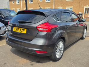 2015 Ford Focus 1.5 Tdci Titanium X Hatchback 5dr Diesel Manual Euro 6 (s/s) (120 Ps) in Grey — image 2