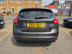 2015 Ford Focus 1.5 Tdci Titanium X Hatchback 5dr Diesel Manual Euro 6 (s/s) (120 Ps) in Grey — image 4
