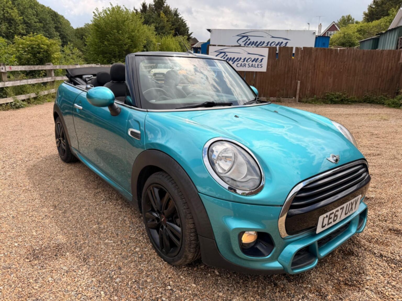 2017 MINI Convertible 1.5 Cooper Euro 6 (s/s) 2dr in Blue — image 1