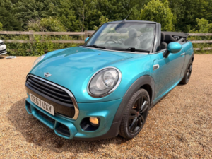 2017 MINI Convertible 1.5 Cooper Euro 6 (s/s) 2dr in Blue — image 5