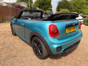 2017 MINI Convertible 1.5 Cooper Euro 6 (s/s) 2dr in Blue — image 6