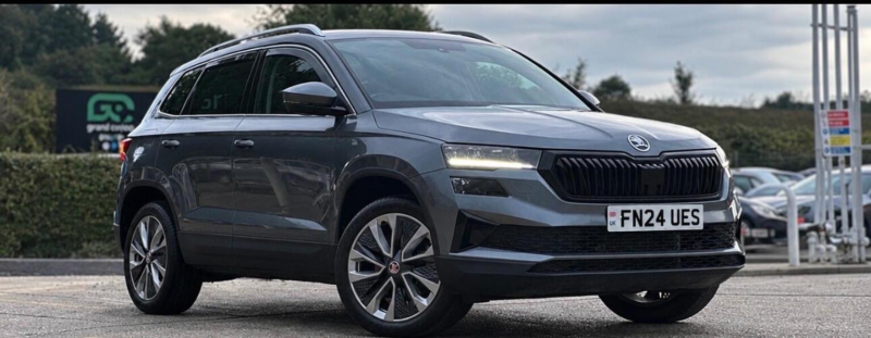 2024 Skoda Karoq 1.5 Tsi Act Se L DSG Euro 6 (s/s) 5dr in Grey — image 1
