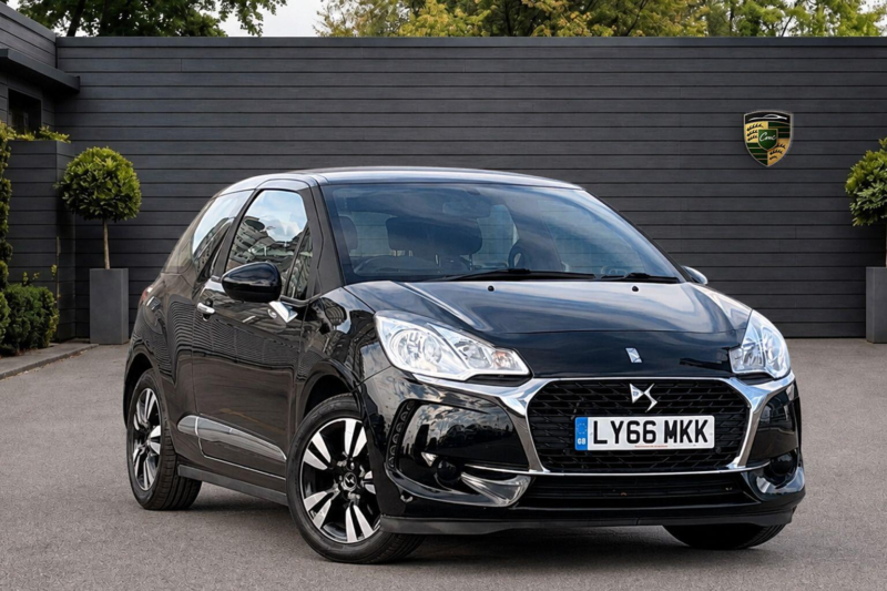 2016 Ds Automobiles Ds 3 1.2 Puretech Chic Euro 6 3dr in Black — image 1