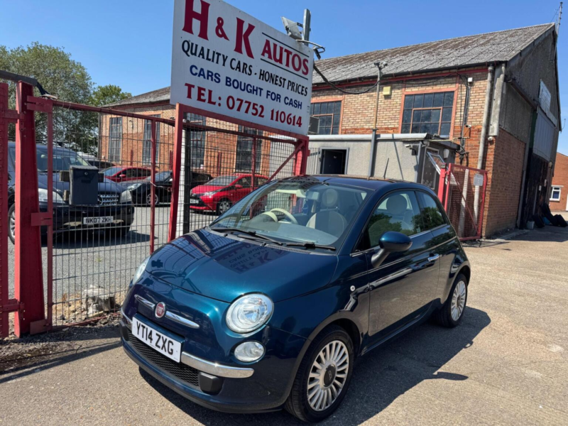 2013 Fiat 500 1.2 Lounge Euro 4 3dr in Blue — image 1