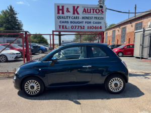 2013 Fiat 500 1.2 Lounge Euro 4 3dr in Blue — image 3