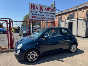 2013 Fiat 500 1.2 Lounge Euro 4 3dr in Blue — image 4