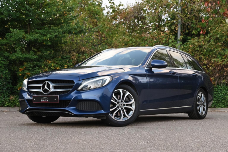 2017 Mercedes-Benz C Class 2.1 C220d Sport G-Tronic+ Euro 6 (s/s) 5dr in Blue — image 1