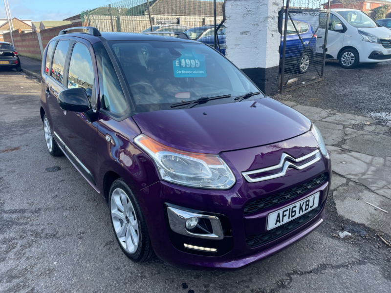 2016 Citroen C3 Picasso 1.6l Bluehdi Platinum Picasso MPV 5dr Diesel Manual Euro 6 (98 Bhp) in Purple — image 1