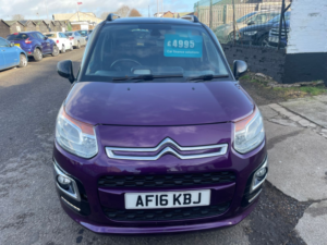 2016 Citroen C3 Picasso 1.6l Bluehdi Platinum Picasso MPV 5dr Diesel Manual Euro 6 (98 Bhp) in Purple — image 2