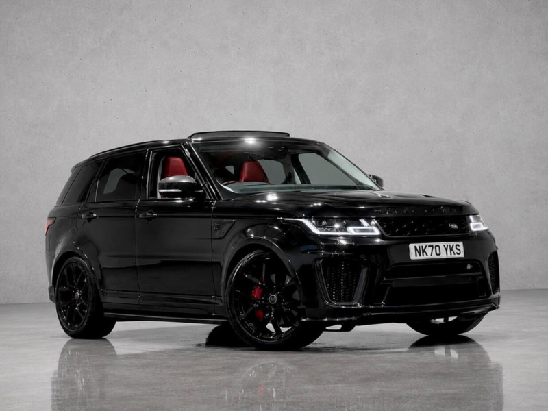 2020 Land Rover Range Rover Sport 5.0 P575 V8 Svr Auto 4WD Euro 6 (s/s) 5dr in Black — image 1